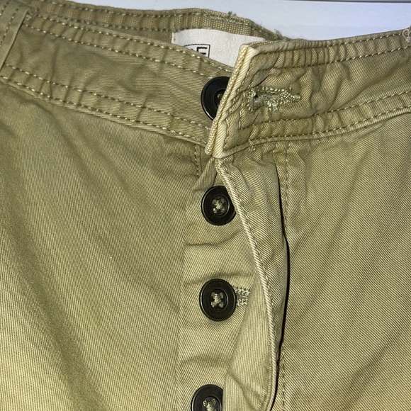 Size 34 F&F Tesco Men’s Cargo Khaki Shorts - Picture 2 of 5
